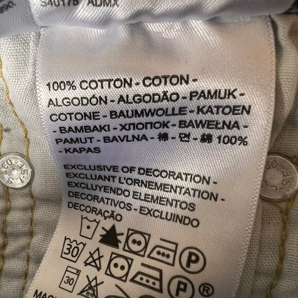 Levis Shorts Womens Size W25 Button Fly Cut Off 100% Cotton Distressed - Picture 15 of 16